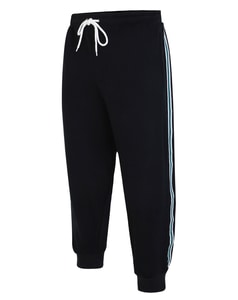 Bigdude Joggers With Side Tape Black